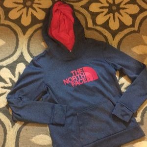North Face sweatshirt